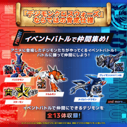 「預訂」[日版] Digimon 數碼暴龍機 COLOR デジモンクロスウォーズ 15th Edition（クロスハートカラー／ブルーフレアカラー）