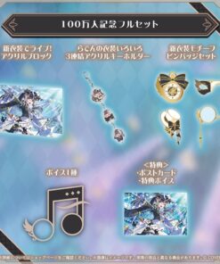 Alternative view of 「代購」hololive 儒烏風亭らでん 100万人記念 (儒烏風亭螺鈿 100萬人記念)