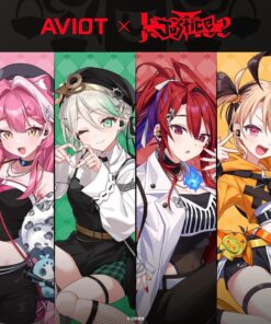 「預訂」AVIOT x hololive English -Justice- 無線耳機 TE-V1R-HE4 (Elizabeth/Gigi/Cecilia/Raora)